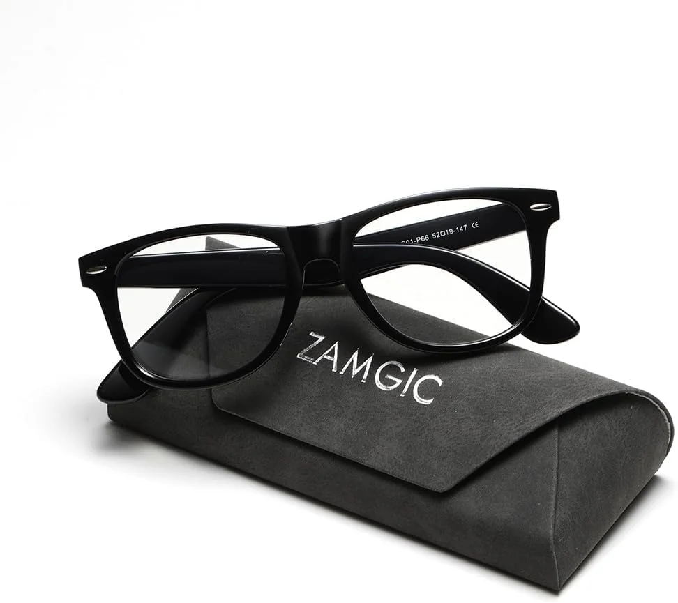 عینک آفتابی مستطیلی کلاسیک رترو ZAMGIC برای مردان و زنان، عینک های آفتابی وینتیج