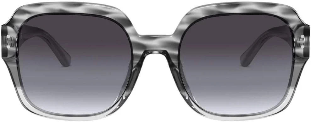 عینک آفتابی توری Burch TY7143U 17858G-56 -، لنزهای گرادیان خاکستری روشن تیره