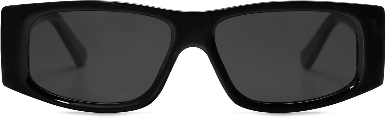 عینک آفتابی زنانه SOJOS SJ2228 پلاریزه رترو مستطیلی مد روز مربعی باریک