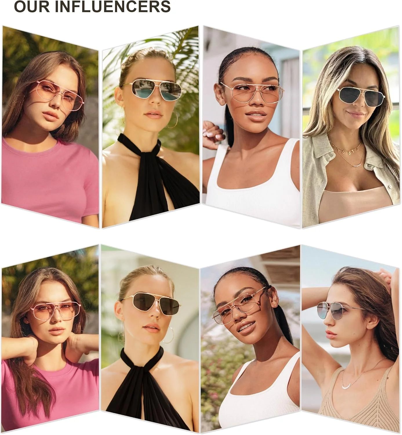 عینک آفتابی خلبانی شش ضلعی رترو SOJOS برای زنان و مردان، محافظت UV400، مدل SJ1200