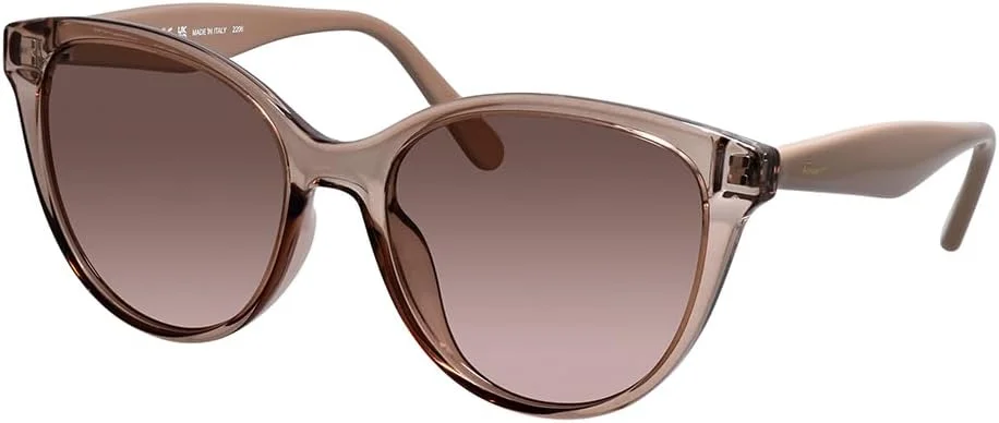 عینک آفتابی زنانه چشم گربه ای سالواتوره فراگامو SF1073S 278 54، بژ، 54