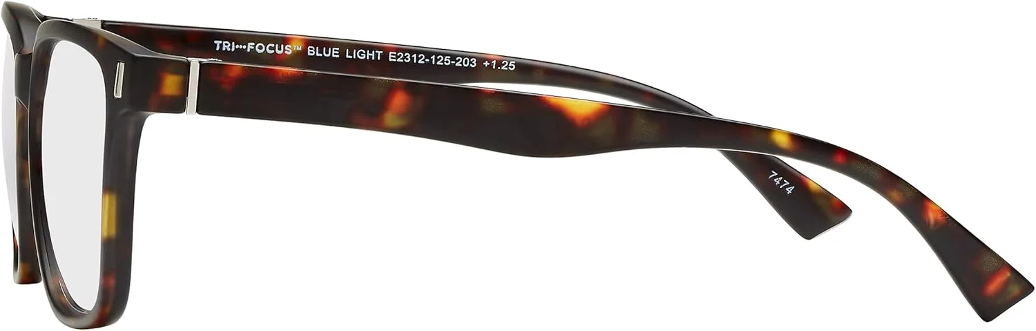 عینک مطالعه SAV Eyewear، سه کانونی آبی، بروکسل، 1.75 - دمی