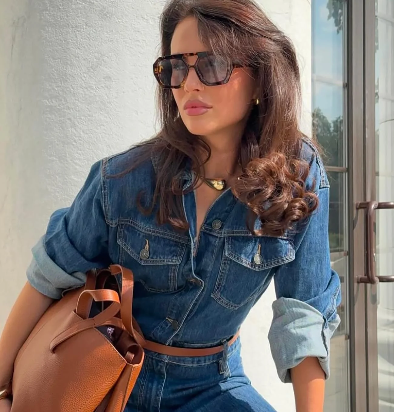 عینک آفتابی رترو SDinm زنانه مردانه، عینک آفتابی مربعی بزرگ و قدیمی با فریم فلزی بزرگ UV400