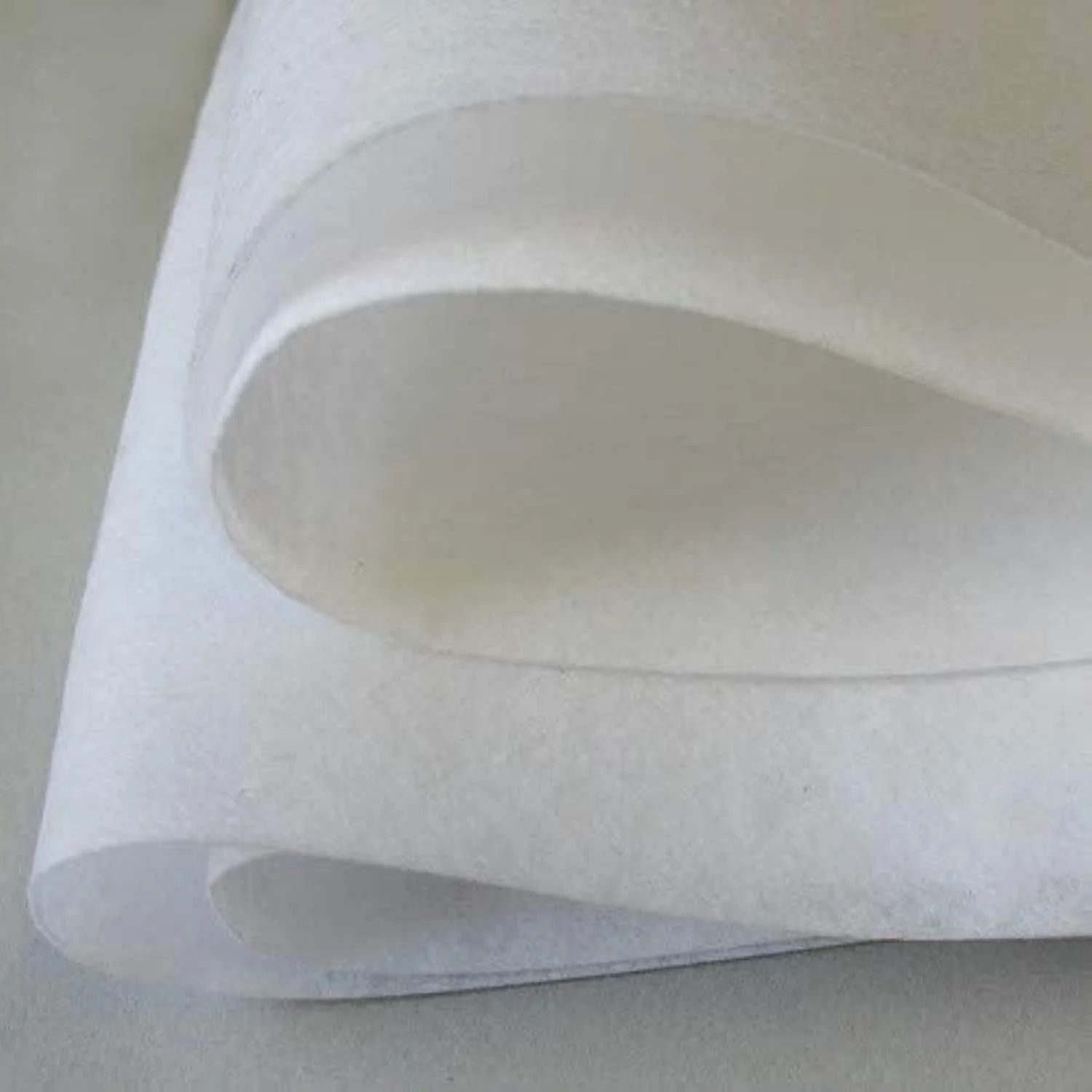 کاغذ لایی چسب مگومی برای دوخت، لایی چسب پارچه ای بوکرام برای طراحی یقه و آستین، کاردستی، بوم پایه کاغذی 3 متری، سفید