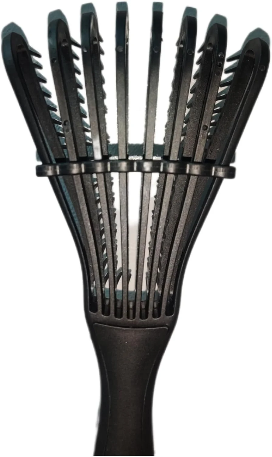 برس باز کننده گره مو برای موهای فر و مجعد، مشکی برس باز کننده گره مو برای موهای فر و مجعد، مشکی