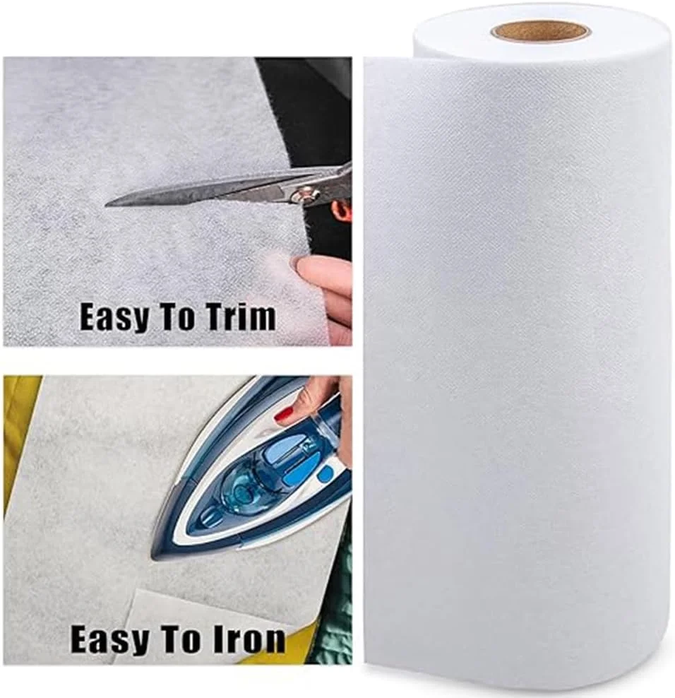لایی چسب پارچه ای متوسط و سبک وزن برای خیاطی: پارچه لایی 30 یاردی در عرض 12 اینچ برای خیاطی، صنایع دستی، یقه و دوخت لباس لایی چسب پارچه ای متوسط و سبک وزن برای خیاطی: پارچه لایی 30 یاردی در عرض 12 اینچ برای خیاطی، صنایع دستی، یقه و دوخت لباس