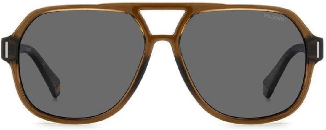 عینک آفتابی پلاروید PLD 6193/S قهوه ای 57/14/145 унисекс