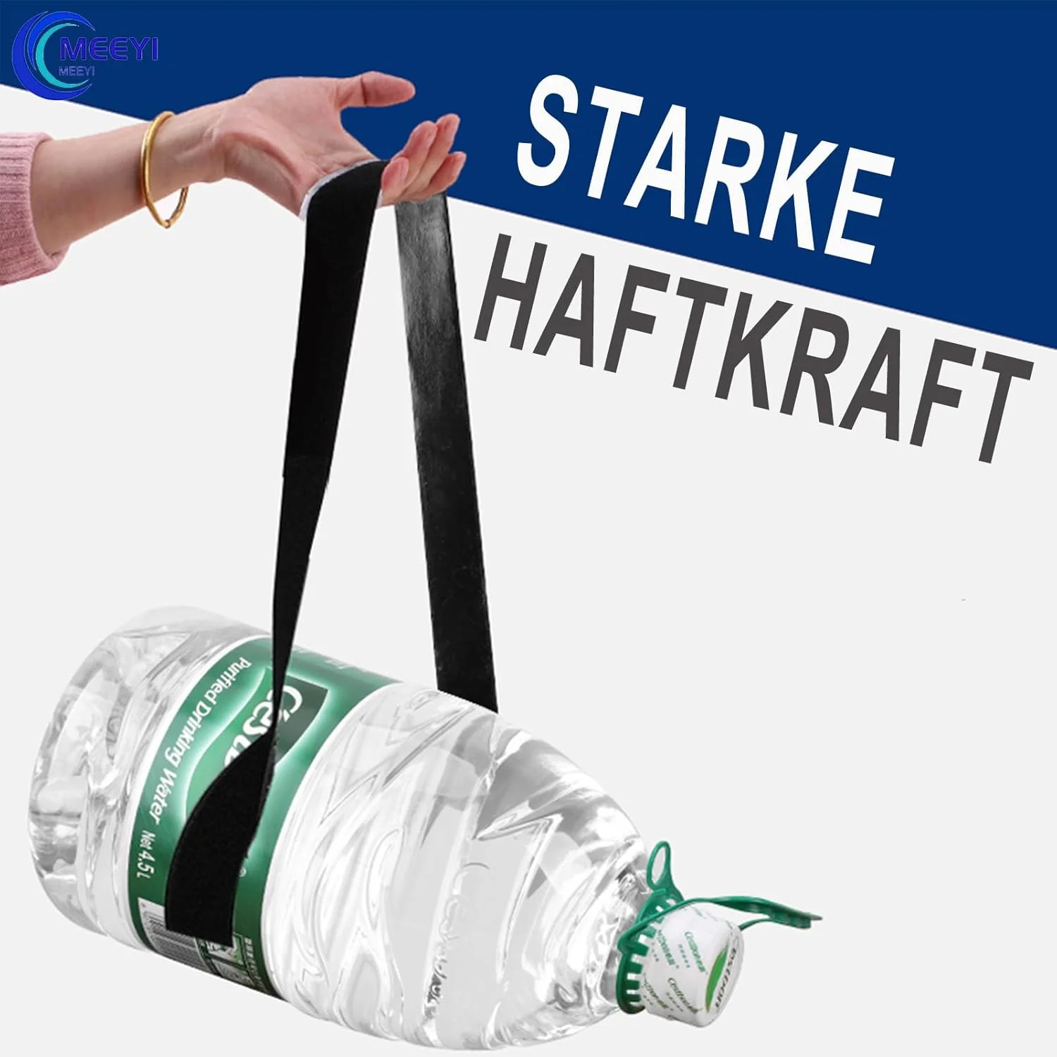 نوار چسبی قلاب دار خودچسب MEEYI، نوار چسبی بسیار قوی فقط قلاب برای توری های پشه و غیره (عرض 4 سانتی متر و طول 9 متر) نوار چسبی قلاب دار خودچسب MEEYI، نوار چسبی بسیار قوی فقط قلاب برای توری های پشه و غیره (عرض 4 سانتی متر و طول 9 متر)