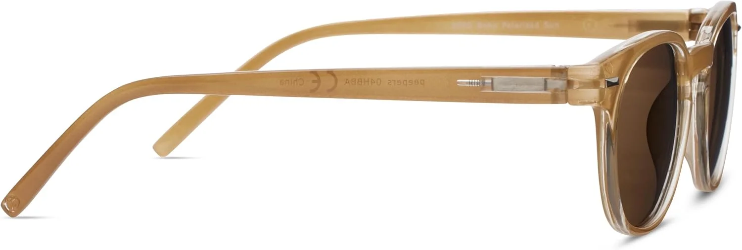 عینک آفتابی униsex بزرگسالان Peepers by PeeperSpecs مدل Boho، کهربایی - مطالعه، 47 US