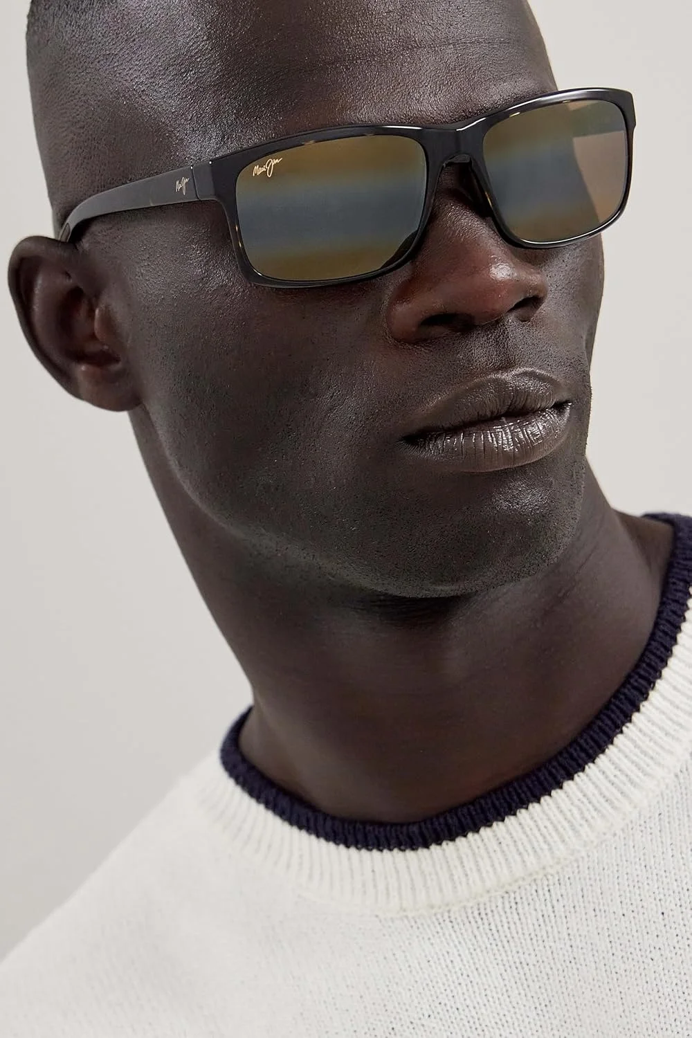 عینک آفتابی مستطیلی Maui Jim Pokowai Arch