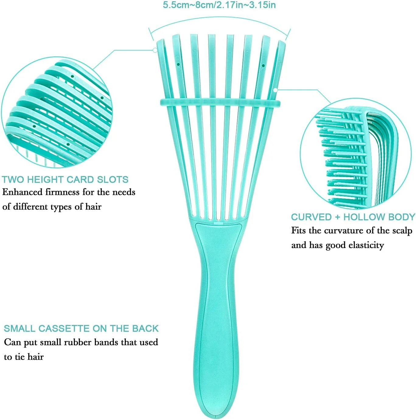 برس باز کننده گره مو Boao، دو عدد، مناسب برای موهای فر آفریقایی/آمریکایی با بافت 3a تا 4c، مجعد/پیچ خورده/مرطوب/خشک/چرب/ضخیم/بلند، باز کننده آسان گره، تمیز کردن آسان (سبز) برس باز کننده گره مو Boao، دو عدد، مناسب برای موهای فر آفریقایی/آمریکایی با بافت 3a تا 4c، مجعد/پیچ خورده/مرطوب/خشک/چرب/ضخیم/بلند، باز کننده آسان گره، تمیز کردن آسان (سبز)