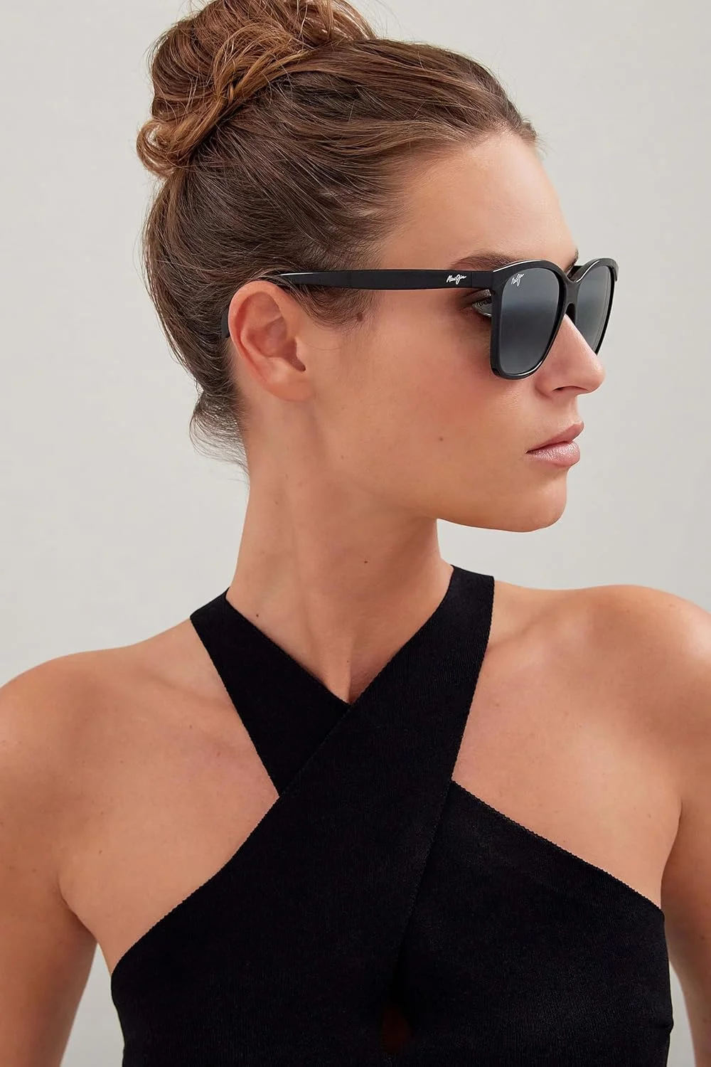 عینک آفتابی پروانه‌ای Maui Jim Liquid Sunshine با لنزهای پلاریزه پلاس 2