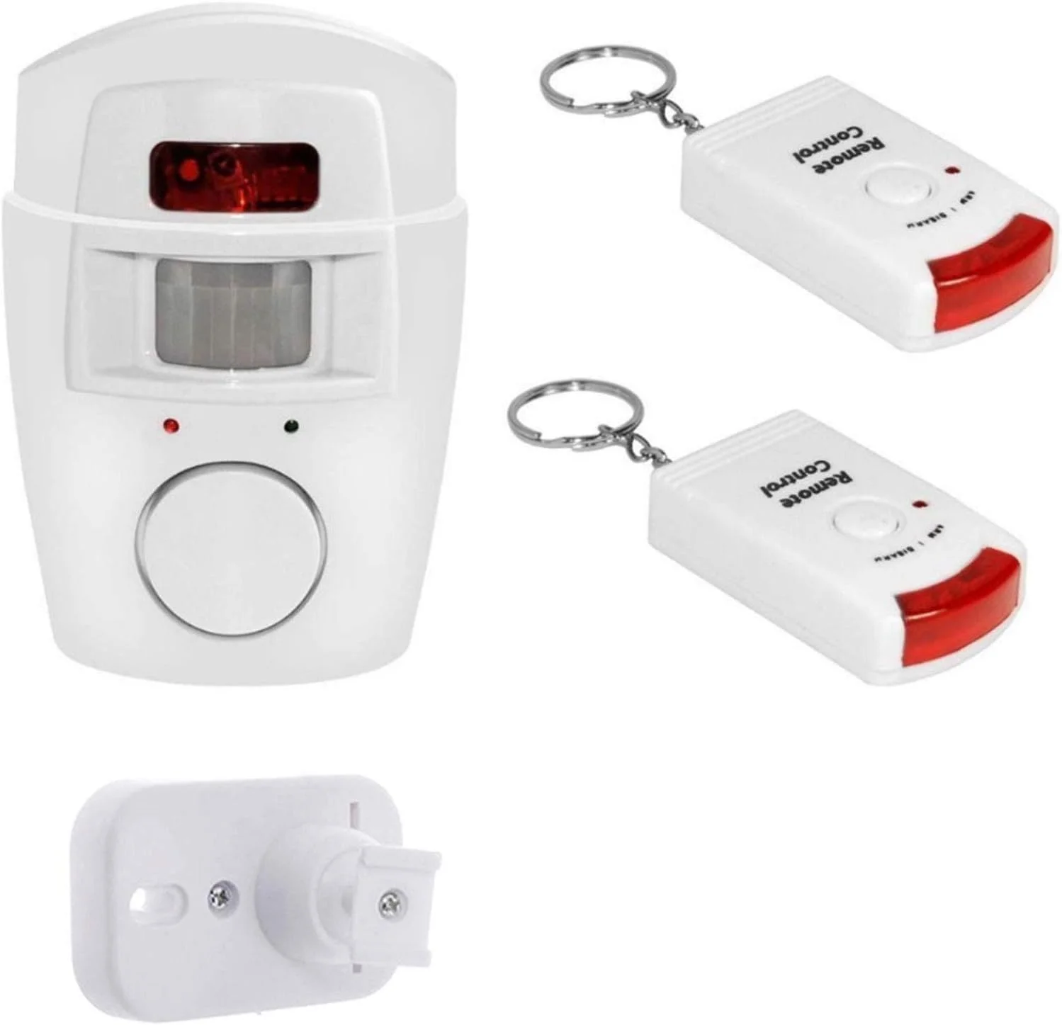 سیستم دزدگیر بی‌سیم خانگی با سنسور مادون قرمز PIR، سیستم هشدار تشخیص حرکت ضد سرقت با 2 ریموت کنترل