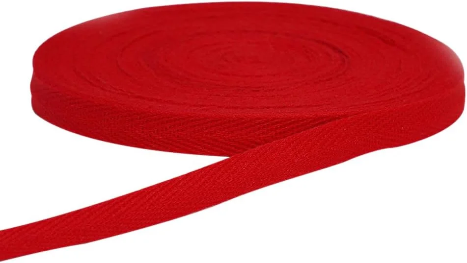 نوار اریب پنبه ای Mcoser، 1.5 سانتی متر * 40 متر نوار بافت جناغی، نوار بافت جناغی شاه ماهی قرمز، نوار اتصال اریب برای خیاطی و ساخت صنایع دستی DIY