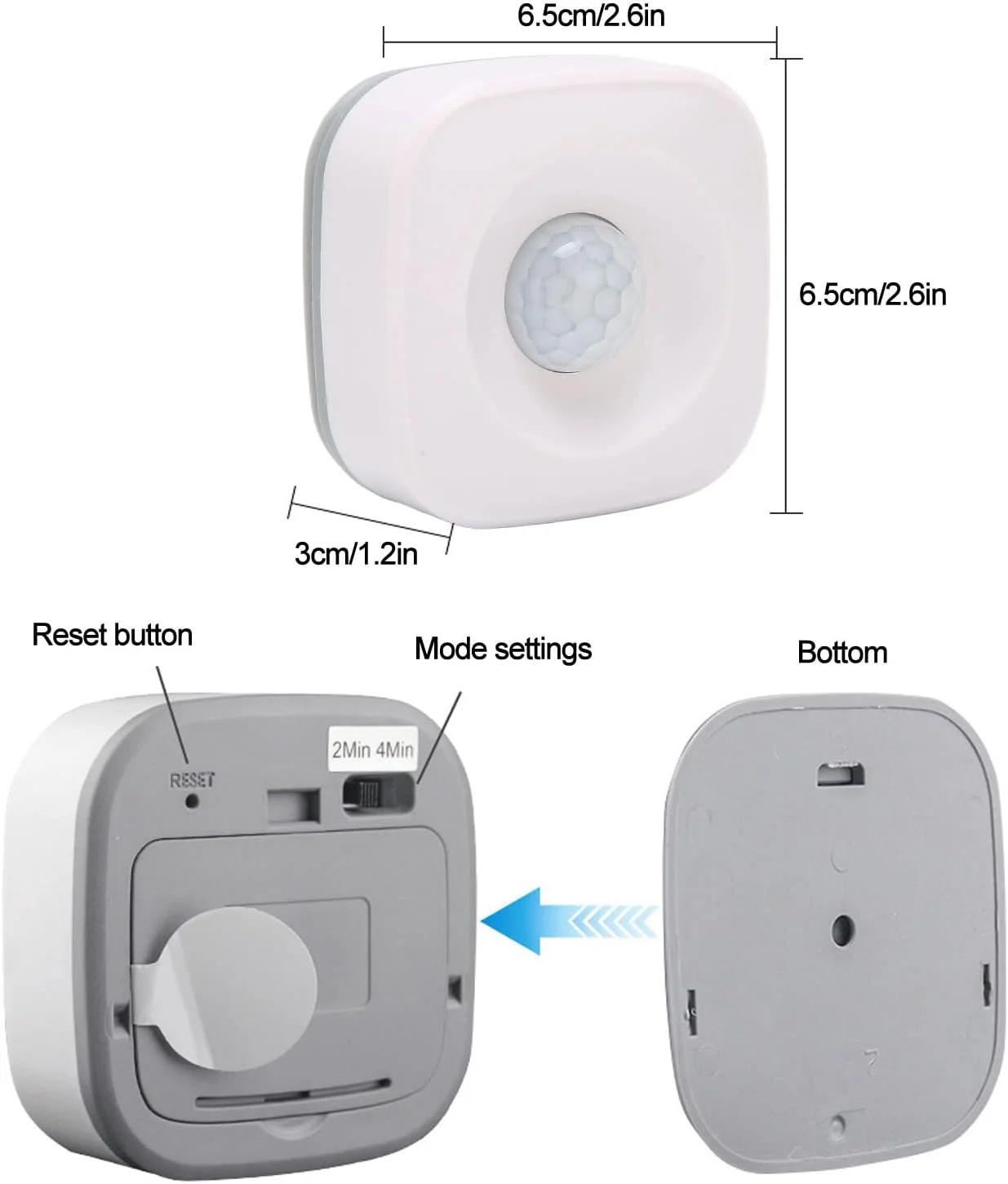 سیستم دزدگیر خانه بی سیم WiFi هوشمند سنسور تشخیص حرکت PIR دزدگیر کنترل برنامه هوشمند امنیت خانه سنسور مادون قرمز انسانی برای خانه