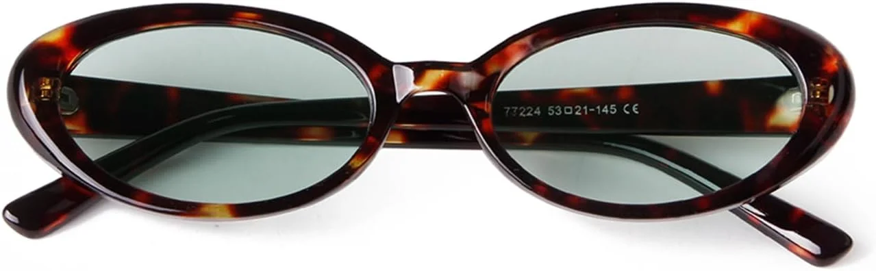 عینک آفتابی زنانه و مردانه لورینی مدل دهه 90، عینک آفتابی کوچک بیضی شکل رترو عینک آفتابی زنانه و مردانه لورینی مدل دهه 90، عینک آفتابی کوچک بیضی شکل رترو