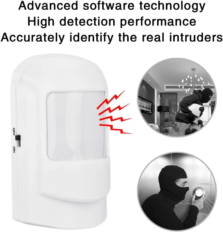 آشکارساز حرکتی بی سیم، سیستم دزدگیر خانه سنسور مادون قرمز WiFi، دزدگیر ضد سرقت برای امنیت خانه