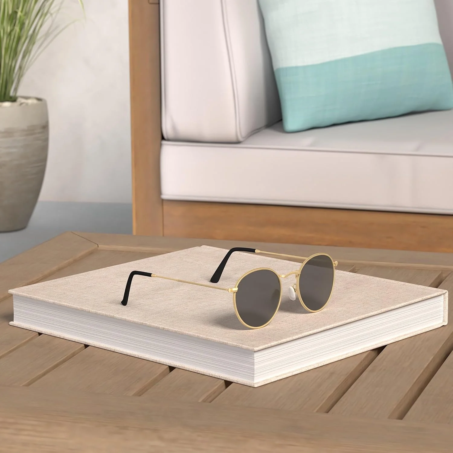 عینک آفتابی فلزی گرد کوچک کورسان با لنز پلاریزه برای مردان و زنان، عینک آفتابی دایره ای کلاسیک با لنز آینه ای عینک آفتابی فلزی گرد کوچک کورسان با لنز پلاریزه برای مردان و زنان، عینک آفتابی دایره ای کلاسیک با لنز آینه ای