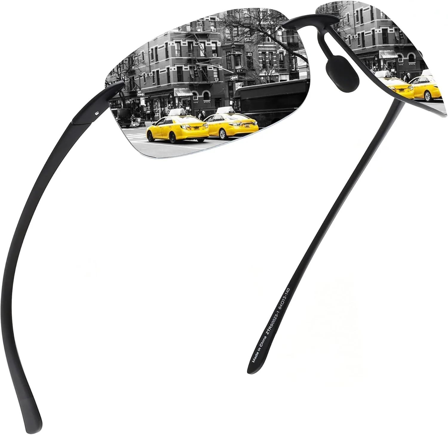 عینک آفتابی ورزشی JIM HALO برای مردان و زنان، فریم بدون حاشیه TR90 نشکن برای دویدن، ماهیگیری، بیسبال و رانندگی عینک آفتابی ورزشی JIM HALO برای مردان و زنان، فریم بدون حاشیه TR90 نشکن برای دویدن، ماهیگیری، بیسبال و رانندگی