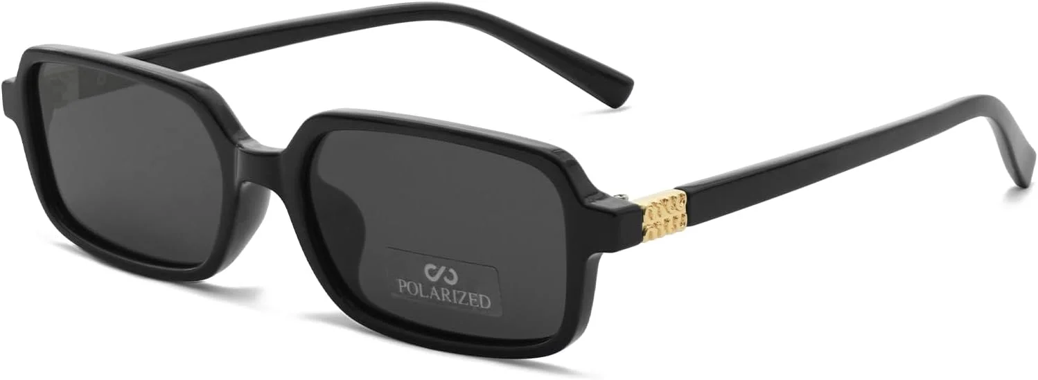 عینک آفتابی مستطیلی رترو JiSoo زنانه، عینک آفتابی پلاریزه ترند زنانه کوچک، عینک آفتابی زنانه دهه 90 عینک آفتابی مستطیلی رترو JiSoo زنانه، عینک آفتابی پلاریزه ترند زنانه کوچک، عینک آفتابی زنانه دهه 90