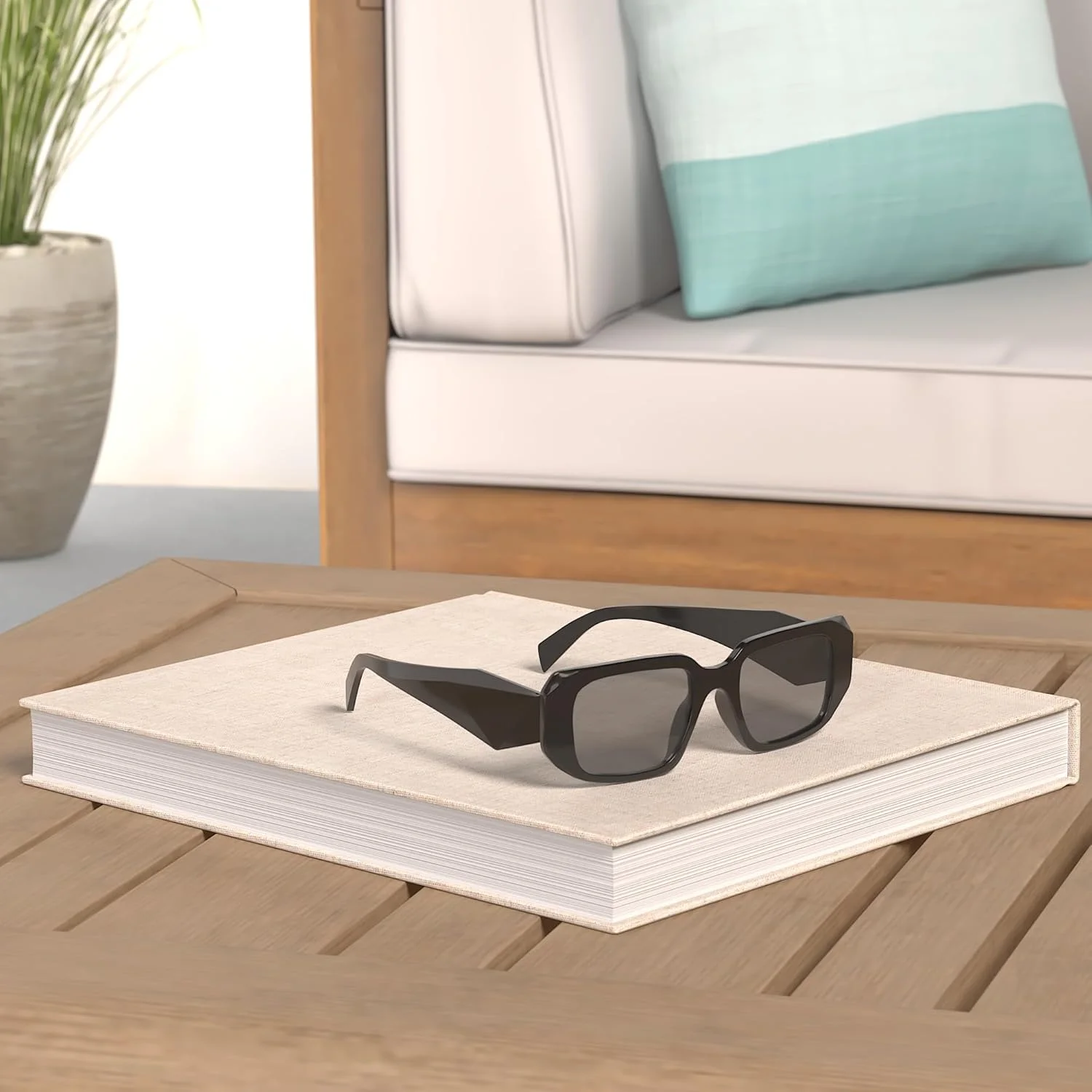 عینک آفتابی مستطیلی ترندی Haqptul برای زنان و مردان، عینک مربعی رترو وینتیج شش ضلعی، سایه های Y2K دهه 90، لوازم جانبی زیبایی شناسی عینک آفتابی مستطیلی ترندی Haqptul برای زنان و مردان، عینک مربعی رترو وینتیج شش ضلعی، سایه های Y2K دهه 90، لوازم جانبی زیبایی شناسی