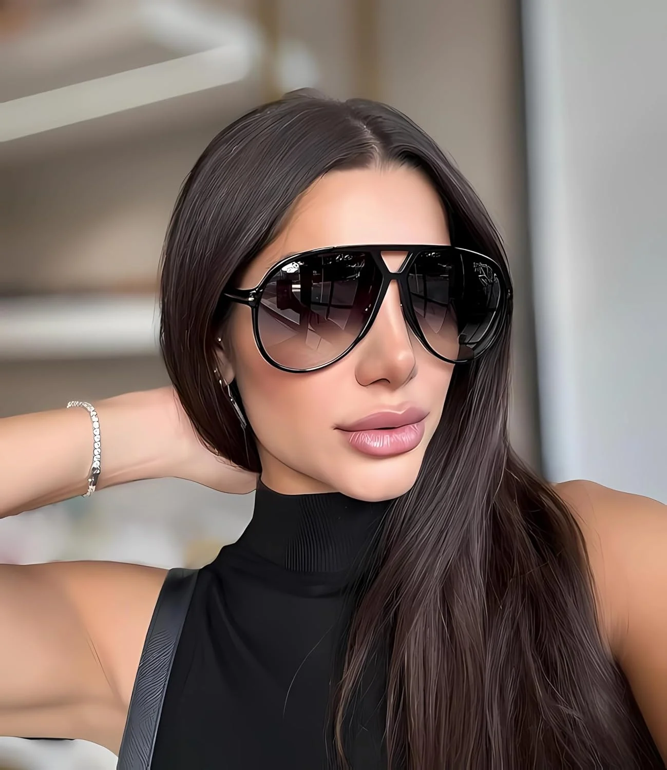 عینک آفتابی خلبانی رترو GUVIVI برای زنان و مردان، بزرگ، کلاسیک، طرح دهه 70، وینتیج، مد روز، بدون گره، مربعی عینک آفتابی خلبانی رترو GUVIVI برای زنان و مردان، بزرگ، کلاسیک، طرح دهه 70، وینتیج، مد روز، بدون گره، مربعی