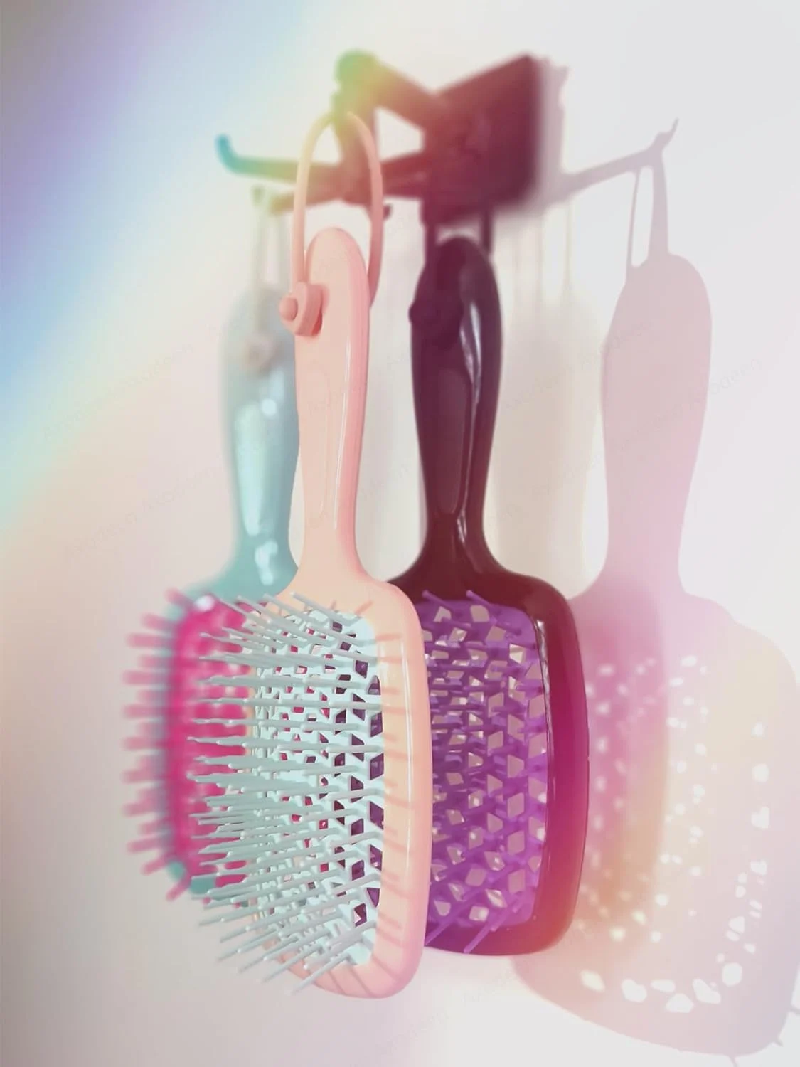 برس باز کننده گره مو Axodeen، برس ماساژ موی به روز شده با طراحی منفذ دار برای موهای خیس و خشک، مجعد و انواع مو، با طناب سیلیکونی ضد لغزش، مناسب برای بزرگسالان و کودکان برس باز کننده گره مو Axodeen، برس ماساژ موی به روز شده با طراحی منفذ دار برای موهای خیس و خشک، مجعد و انواع مو، با طناب سیلیکونی ضد لغزش، مناسب برای بزرگسالان و کودکان