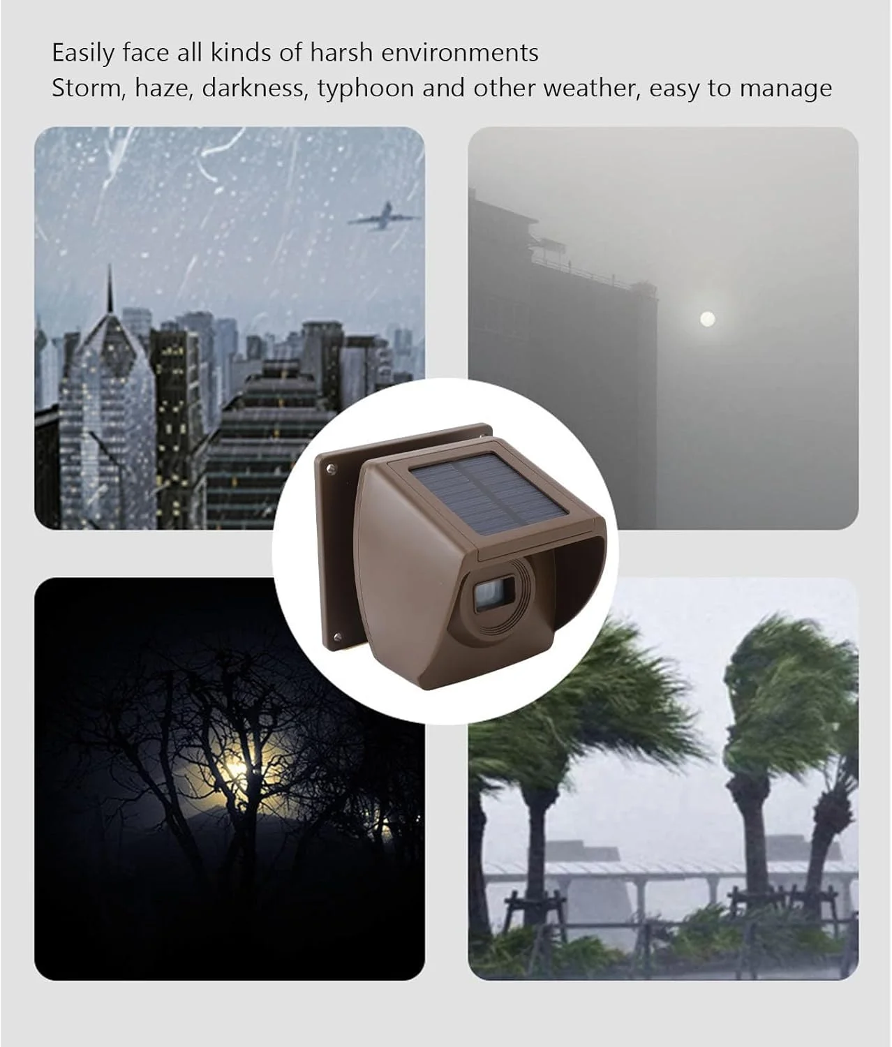 آلارم درب ورودی خورشیدی Cryfokt، سنسور تشخیص حرکت بی سیم در فضای باز با برد بلند 800 متری و طول 30 فوت، سیستم هشدار درب ورودی ضد آب IP55 برای امنیت خانه در فضای داخلی آلارم درب ورودی خورشیدی Cryfokt، سنسور تشخیص حرکت بی سیم در فضای باز با برد بلند 800 متری و طول 30 فوت، سیستم هشدار درب ورودی ضد آب IP55 برای امنیت خانه در فضای داخلی