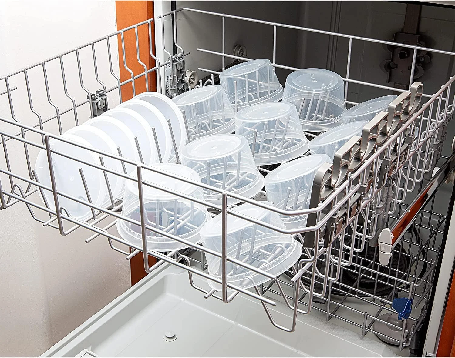 ظروف پلاستیکی درب دار نشن واید پیپر، 240 میلی لیتر، 50 عدد، ظروف گرد بیرون بر برای آماده سازی غذا، قابل استفاده در مایکروویو و فریزر، فاقد BPA ظروف پلاستیکی درب دار نشن واید پیپر، 240 میلی لیتر، 50 عدد، ظروف گرد بیرون بر برای آماده سازی غذا، قابل استفاده در مایکروویو و فریزر، فاقد BPA