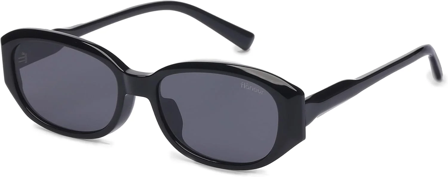 عینک آفتابی Flaneur زنانه و مردانه رترو - پلاریزه با محافظت در برابر اشعه ماوراء بنفش - سبک وزن، مقاوم در برابر خراش، عینک و لوازم جانبی مد روز UV400 عینک آفتابی Flaneur زنانه و مردانه رترو - پلاریزه با محافظت در برابر اشعه ماوراء بنفش - سبک وزن، مقاوم در برابر خراش، عینک و لوازم جانبی مد روز UV400
