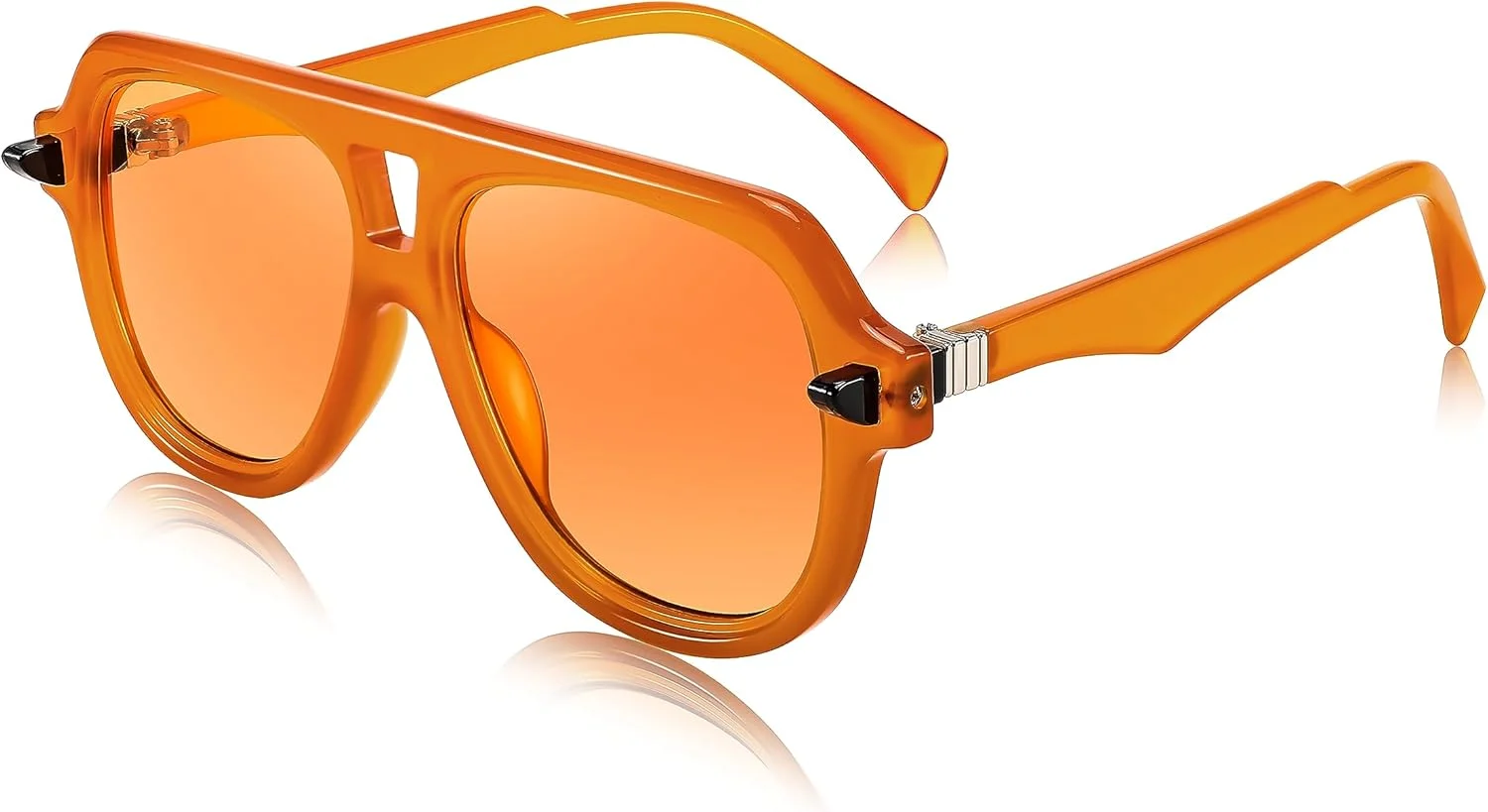 عینک آفتابی خلبانی وینتیج دهه 70 FEISEDY مردانه زنانه کلاسیک رترو ترندی فریم بزرگ UV400 مدل B0030 عینک آفتابی خلبانی وینتیج دهه 70 FEISEDY مردانه زنانه کلاسیک رترو ترندی فریم بزرگ UV400 مدل B0030