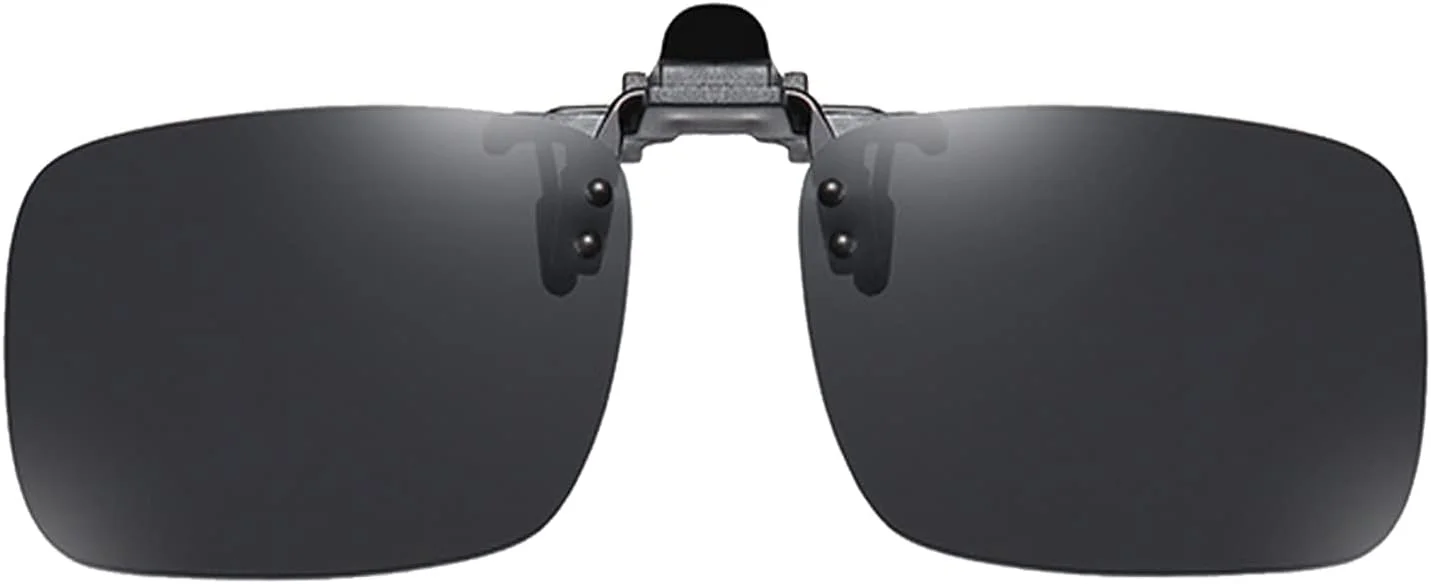 عینک آفتابی کلیپسی غیر پلاریزه FF FRAZALA مناسب برای عینک طبی مردانه و زنانه با محافظت UV