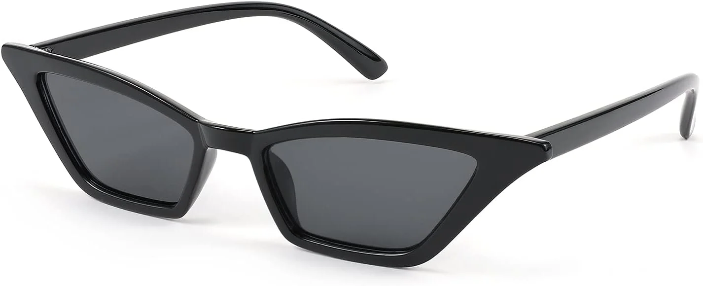 عینک آفتابی چشم گربه ای کوچک FEISEDY، عینک مربعی وینتیج زنانه مدل B2291