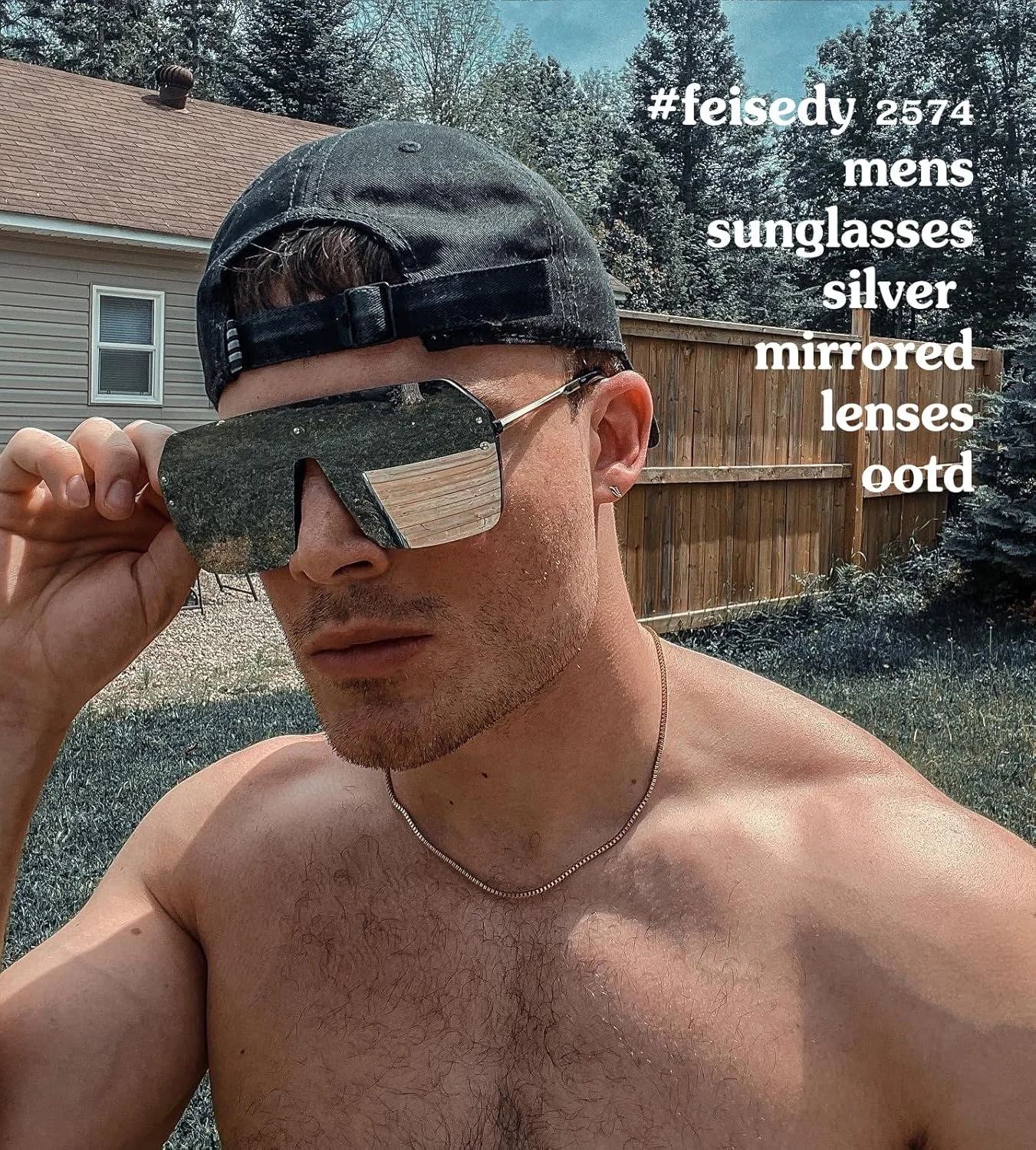 عینک آفتابی یک تکه کلاسیک FEISEDY مدل سیامی، طراحی شیک و بدون فریم به سبک رترو، مناسب برای زنان و مردان B2574 عینک آفتابی یک تکه کلاسیک FEISEDY مدل سیامی، طراحی شیک و بدون فریم به سبک رترو، مناسب برای زنان و مردان B2574