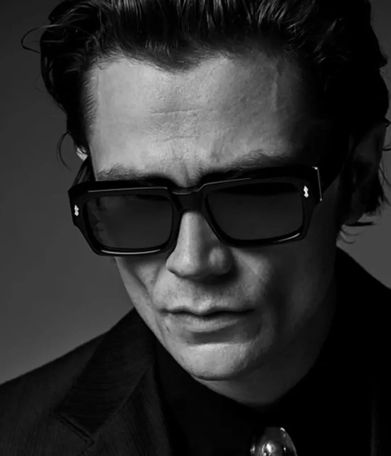 عینک آفتابی فریم مربعی EYLRIM برای زنان و مردان، عینک آفتابی مستطیلی مد روز با محافظت UV400، سایه های مشکی