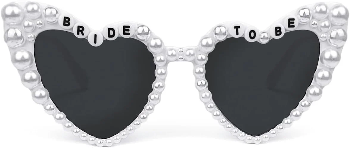 عینک آفتابی عروس FADXIN، عینک مهمانی مجردی، تزئینات نامزدی، هدیه عروس آینده، عینک آفتابی قلبی شکل عینک آفتابی عروس FADXIN، عینک مهمانی مجردی، تزئینات نامزدی، هدیه عروس آینده، عینک آفتابی قلبی شکل