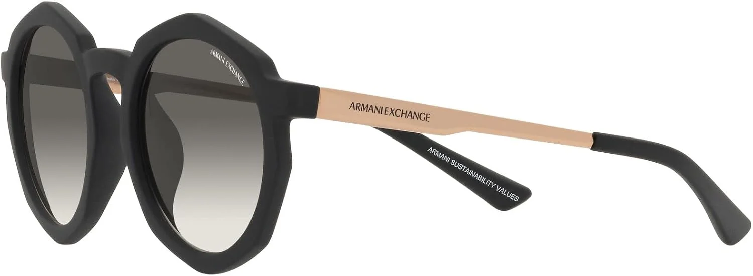 عینک آفتابی زنانه گرد آرمانی اکسچنج مدل Ax4132su با فیت جهانی