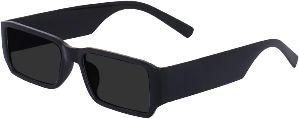 عینک آفتابی مستطیلی باریک یکپارچهسازی با سیستمعامل MC Stan Creature، مناسب برای آقایان و بانوان