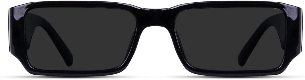 عینک آفتابی مستطیلی باریک یکپارچهسازی با سیستمعامل MC Stan Creature، مناسب برای آقایان و بانوان