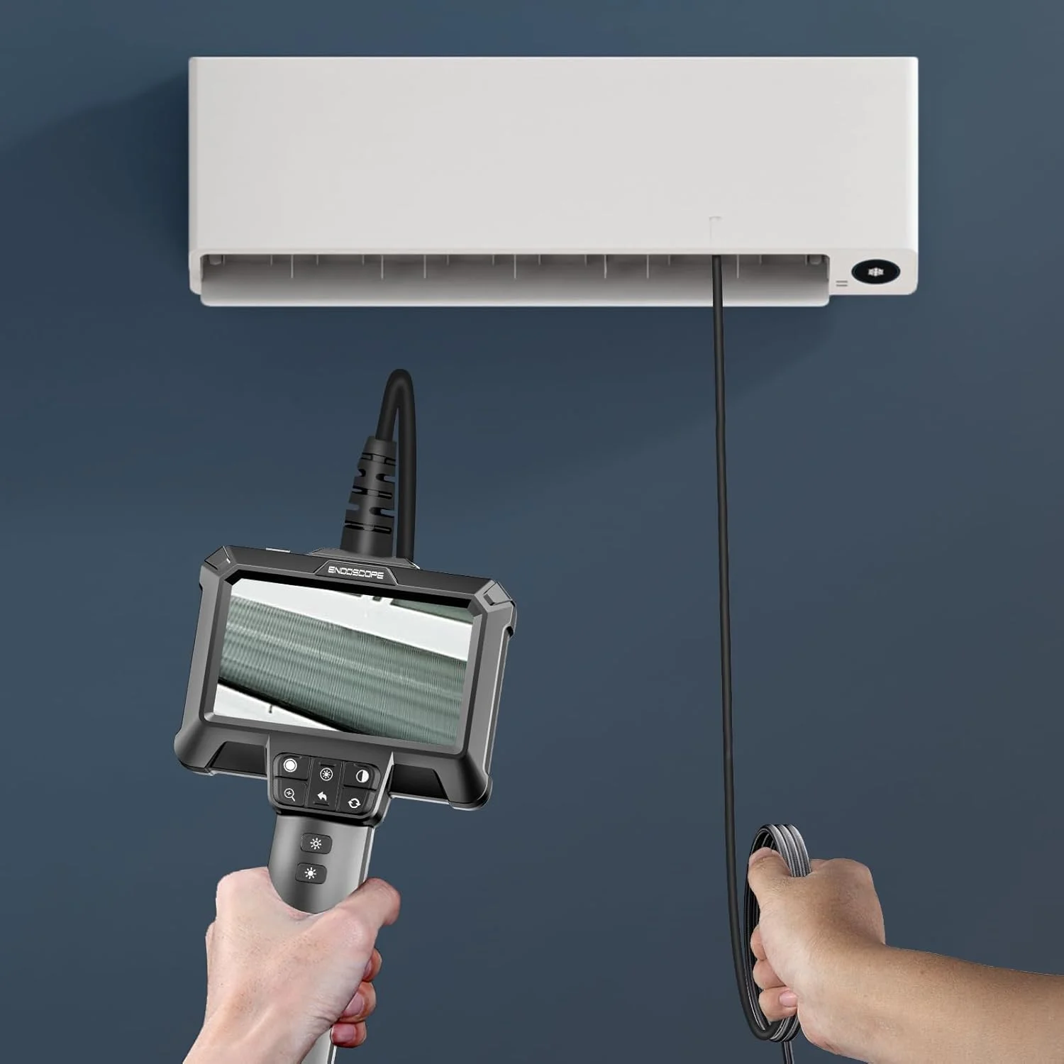 دوربین بازرسی آندوسکوپی، بوراسکوپ با صفحه نمایش 4.3 اینچی LCD، دوربین بوراسکوپ ضد آب IP67 با 8 چراغ LED قابل تنظیم، دوربین های بازرسی HD 1080P، دوربین های آندوسکوپی 16.5 فوتی، ابزار برای مردان دوربین بازرسی آندوسکوپی، بوراسکوپ با صفحه نمایش 4.3 اینچی LCD، دوربین بوراسکوپ ضد آب IP67 با 8 چراغ LED قابل تنظیم، دوربین های بازرسی HD 1080P، دوربین های آندوسکوپی 16.5 فوتی، ابزار برای مردان
