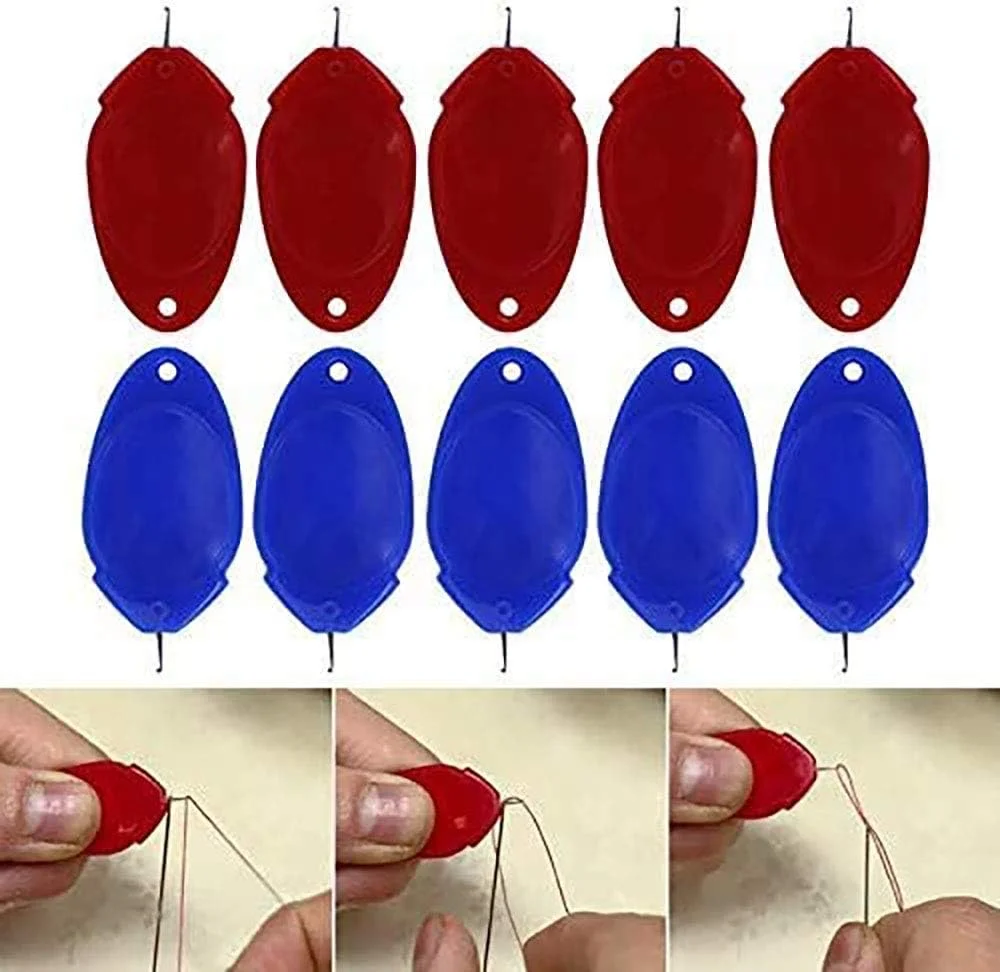 Maogear Needle Threader for Hand Sewing,10/20 Pieces Plastic Wire Loop DIY Simple Needle Threader Hand Machine Sewing Tool for Sewing Crafting (10pcs) Maogear Needle Threader for Hand Sewing,10/20 Pieces Plastic Wire Loop DIY Simple Needle Threader Hand Machine Sewing Tool for Sewing Crafting (10pcs)
