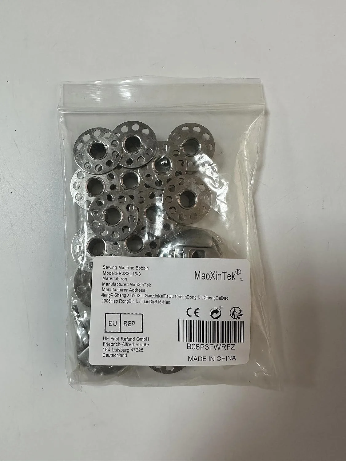 جعبه 15 عددی ماسوره چرخ خیاطی MaoXinTek، 3 جعبه ماسوره چرخ خیاطی برای بارگیری جلو، حلقه نگهدارنده آهنی Maxin برای Brother، Singer، Janome، Toyata و سایرین جعبه 15 عددی ماسوره چرخ خیاطی MaoXinTek، 3 جعبه ماسوره چرخ خیاطی برای بارگیری جلو، حلقه نگهدارنده آهنی Maxin برای Brother، Singer، Janome، Toyata و سایرین