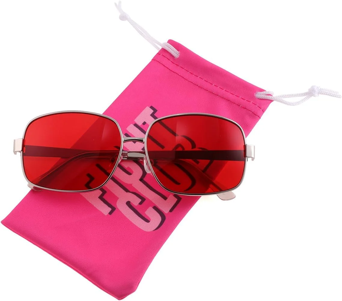 عینک آفتابی الهام گرفته از تایلر دوردن ASVP Shop با لنزهای قرمز - سبک فروشنده صابون