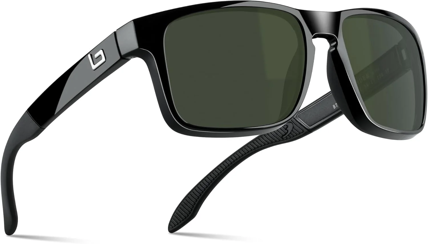 عینک آفتابی کلاسیک ساخت ایتالیا Bnus با لنز شیشه ای واقعی Corning و گزینه پلاریزه