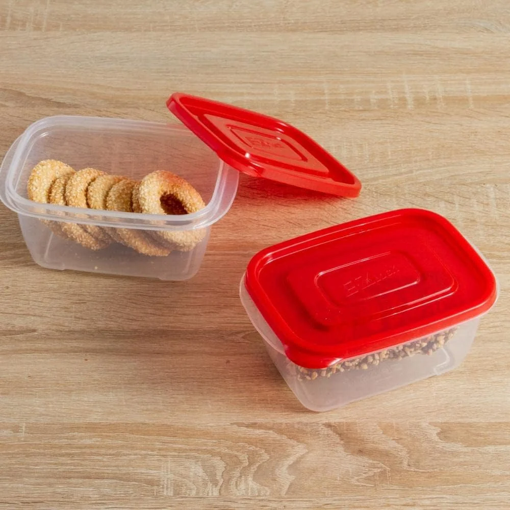 ظرف مستطیلی دو تکه لاک اند لاک Ezlock - حجم 800 میلی لیتر ظرف مستطیلی دو تکه لاک اند لاک Ezlock - حجم 800 میلی لیتر