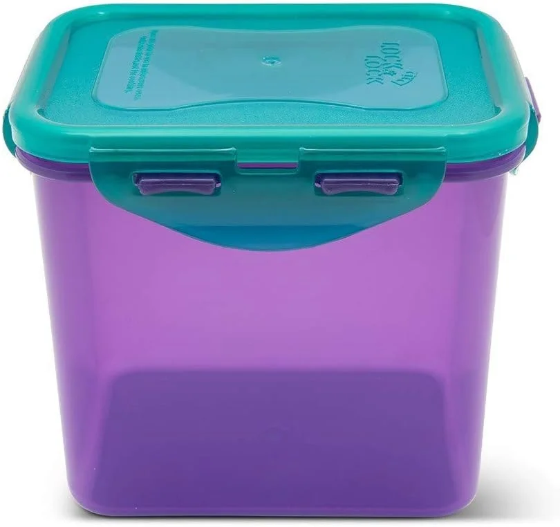 ظرف غذای مستطیلی 850 میلی لیتری LocknLock Eco با روکش بیرونی Eco