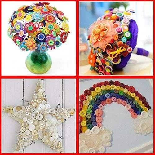 دکمه های قهوه ای MAKINGTEC برای کاردستی - دکمه های کاردستی قهوه ای در اندازه های مختلف برای کاردستی (مجموعه 200 گرمی) دکمه های قهوه ای MAKINGTEC برای کاردستی - دکمه های کاردستی قهوه ای در اندازه های مختلف برای کاردستی (مجموعه 200 گرمی)