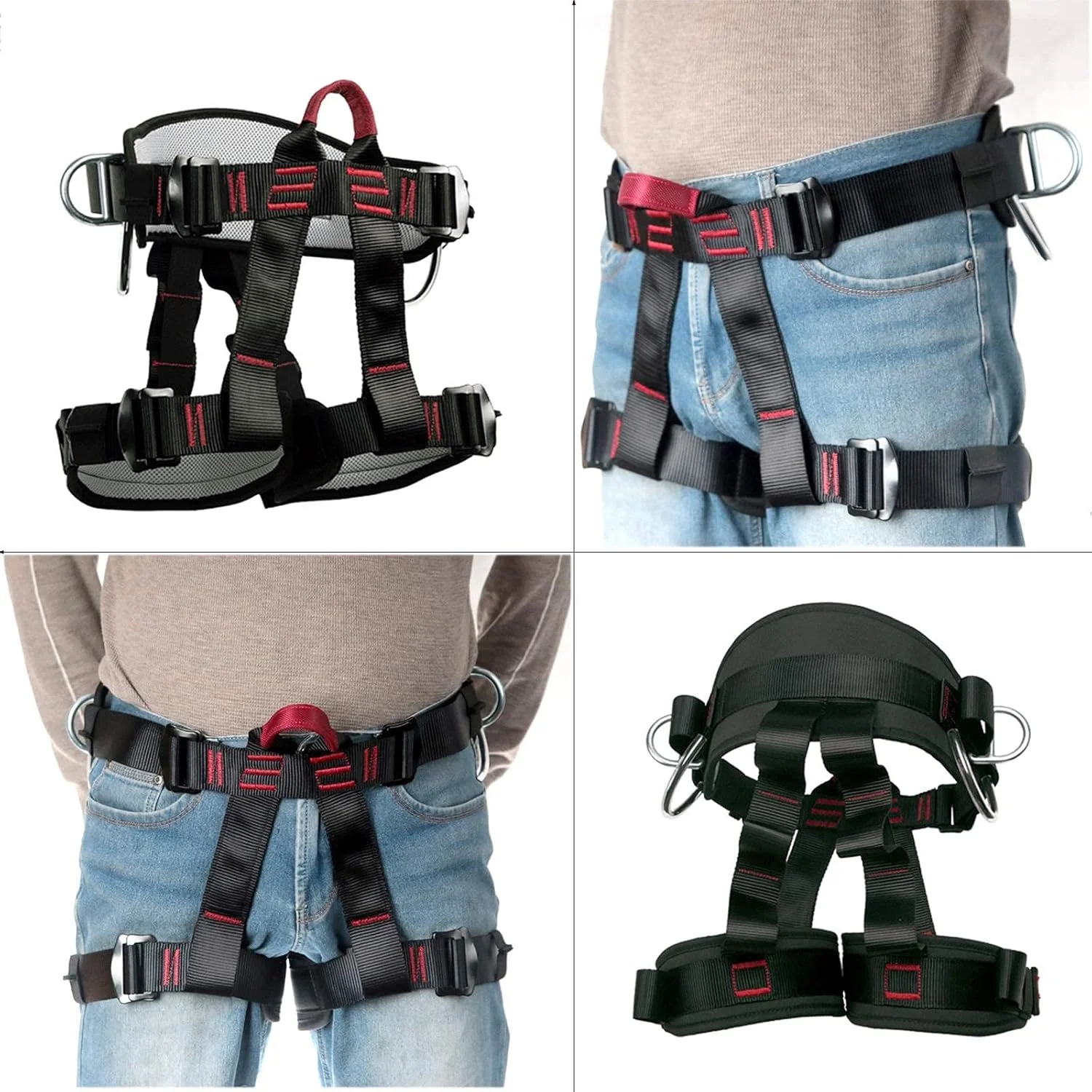 هارنس ایمنی سقوط، هارنس ایمنی نیم تنه برای صعود، محافظت در برابر سقوط، فرود، کوهنوردی، تجهیزات محافظت شخصی برای هر خانواده هارنس ایمنی سقوط، هارنس ایمنی نیم تنه برای صعود، محافظت در برابر سقوط، فرود، کوهنوردی، تجهیزات محافظت شخصی برای هر خانواده