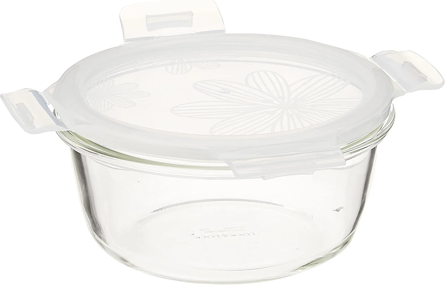 ظرف گرد شفاف لاک اند لاک، 870 میلی لیتر، مدل LLG855