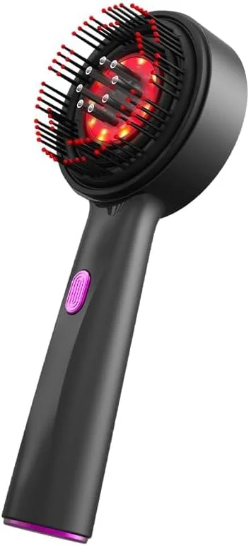 برس ماساژور سر پریمیوم XO 2025 با قابلیت روغن رسانی - ماساژور برقی بی سیم برای پوست سر و مو، ماساژ شیاتسو، ضد آب IPX7، ماساژور عمیق قابل حمل برای آرامش مو و سر